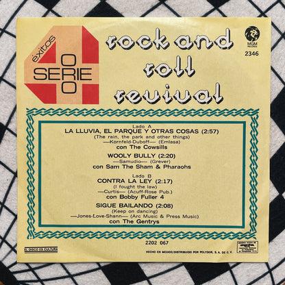 7¨| The Cowsills, Sam The Sham & The Pharaohs, Bobby Fuller 4, The Gentrys ‎– Rock And Roll Revival