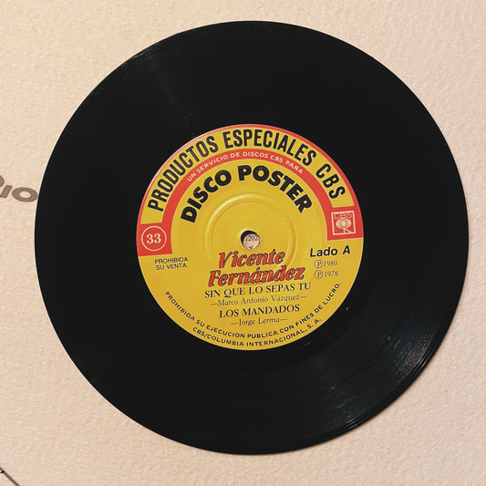 7¨| Vicente Fernandez ‎– Las llaves de mi alma / sin que lo sepas tu