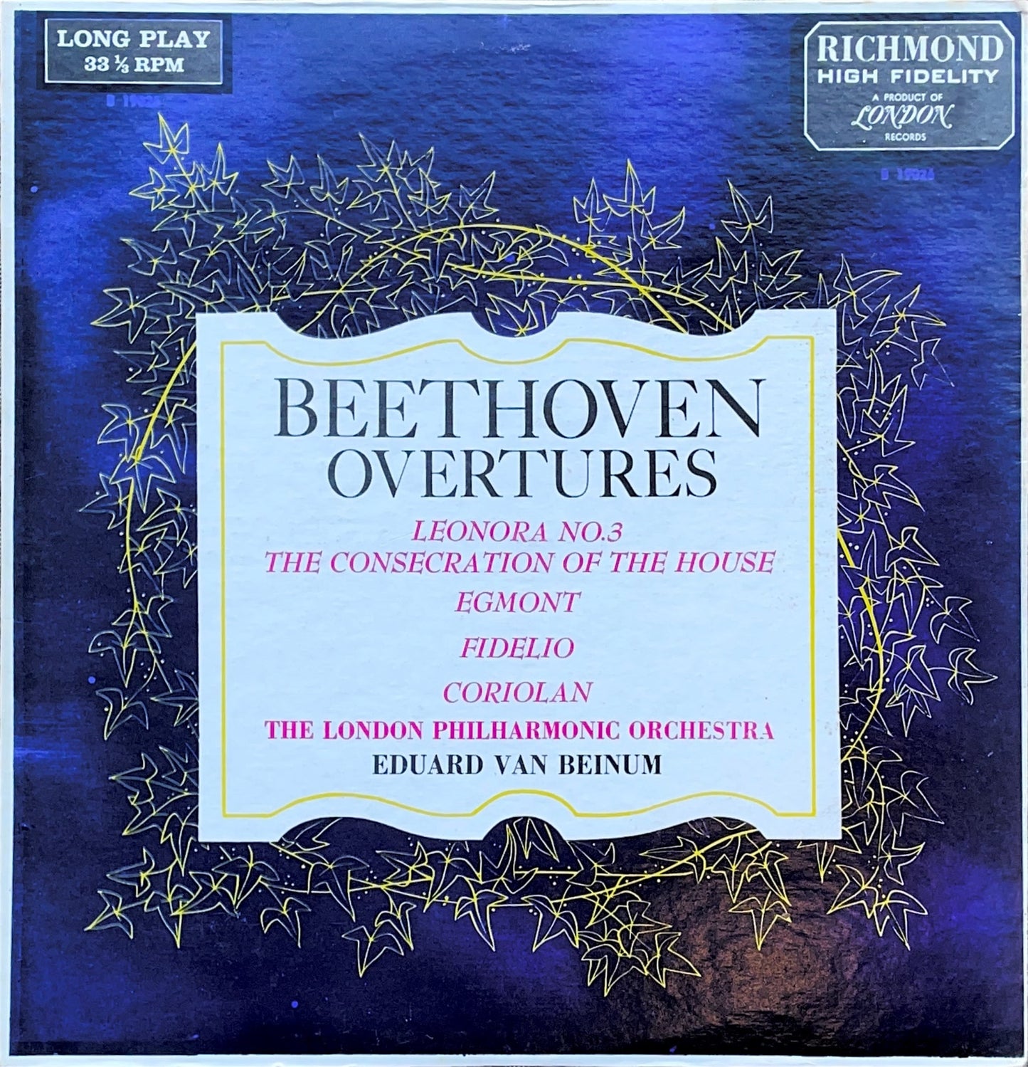 The London Philarmonic Orchestra - Beethoven Overtures