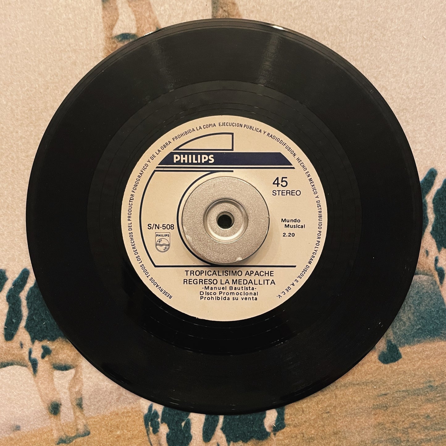 7¨| Tropicalisimo Apache- Regreso la medallita (Disco promocional)