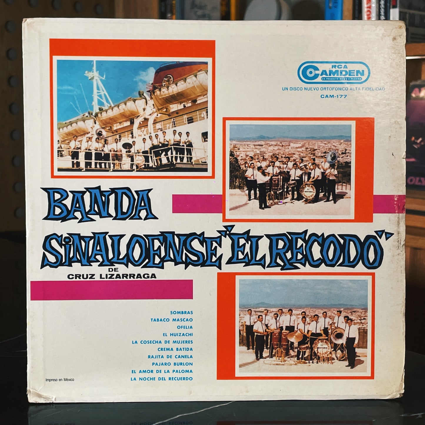 Banda El Recodo De Crúz Lizárraga ‎– Banda Sinaloense El Recodo
