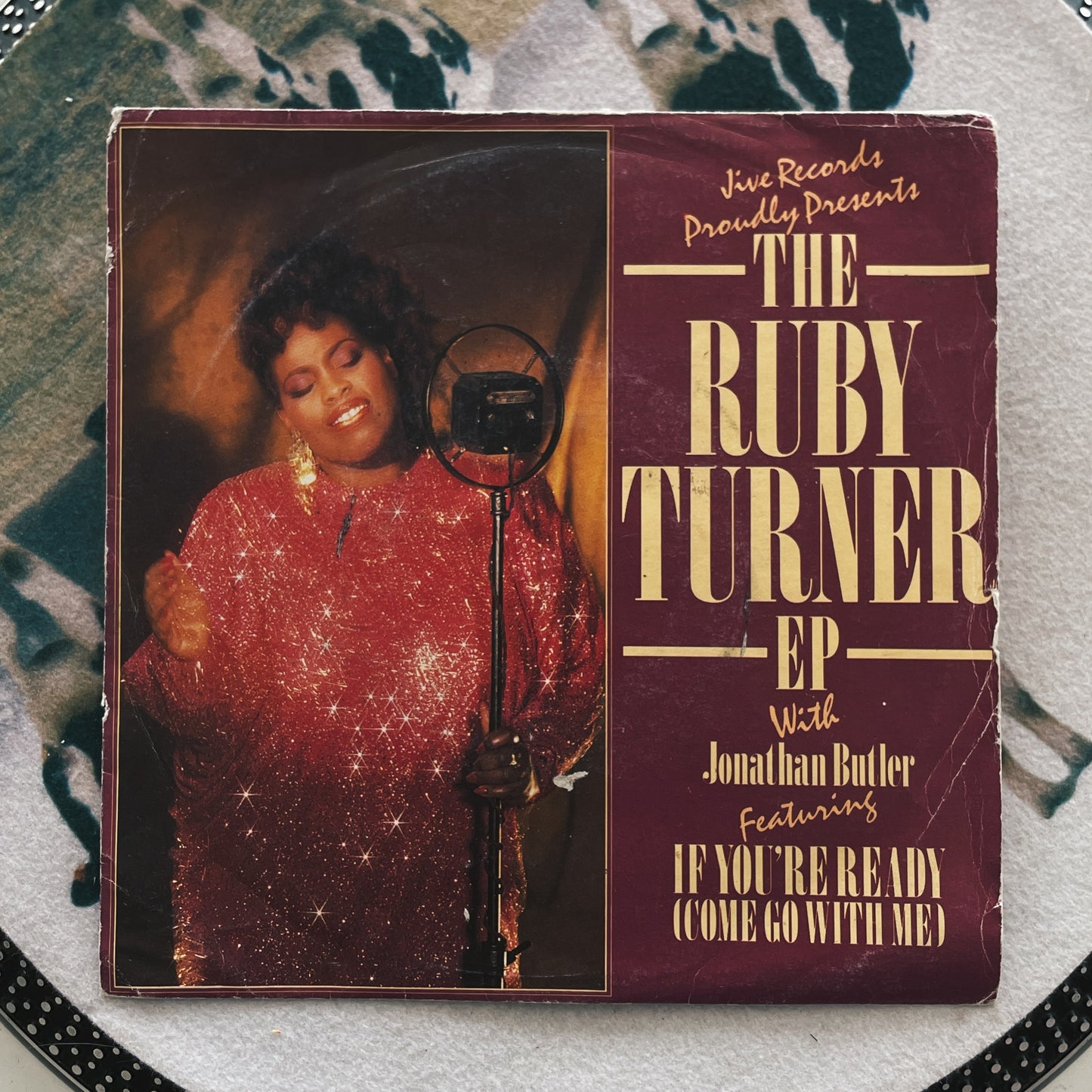 7¨| Ruby Turner With Jonathan Butler ‎– The Ruby Turner EP