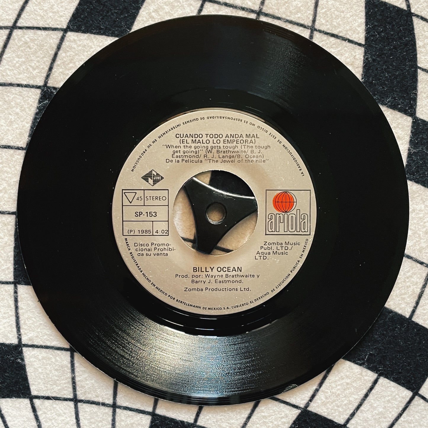 7¨| Billy Ocean - When the going gets tought (promocional)