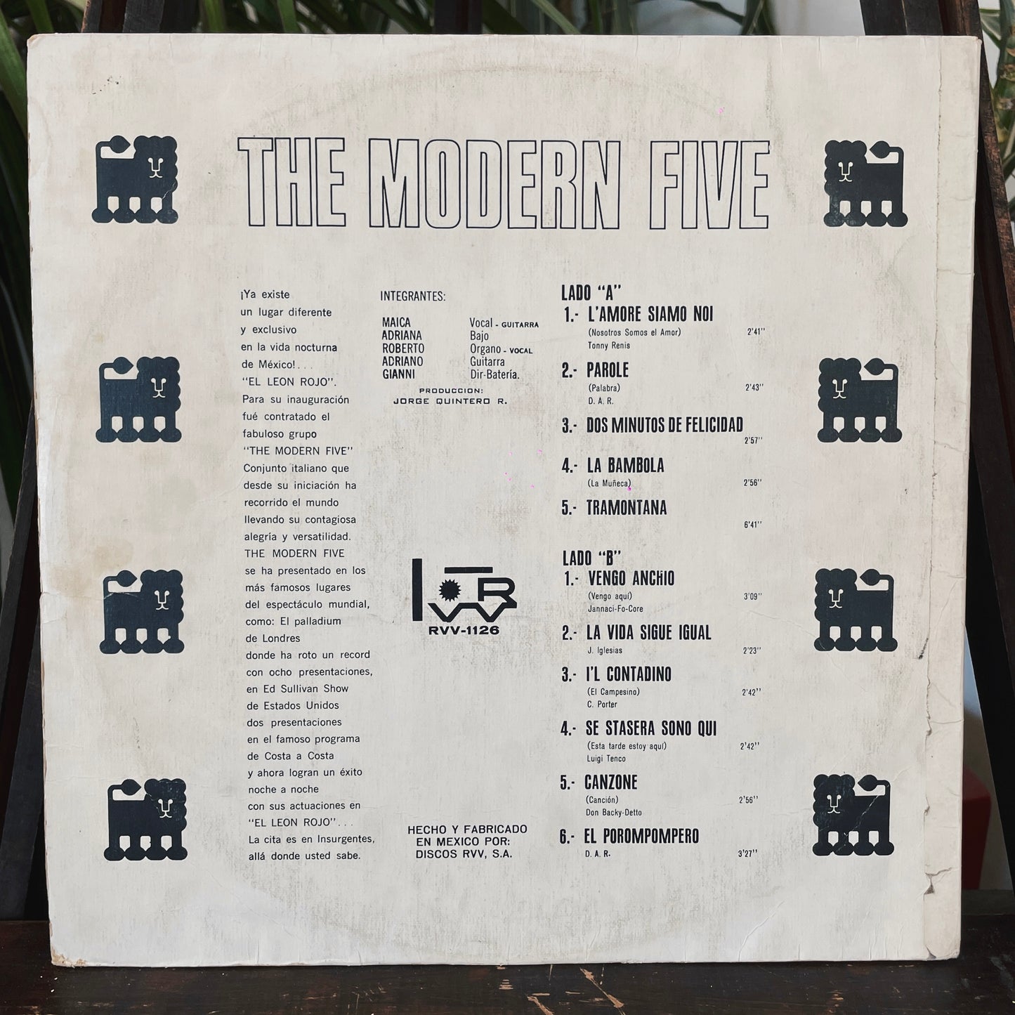 The Modern Five ‎– The Modern Five