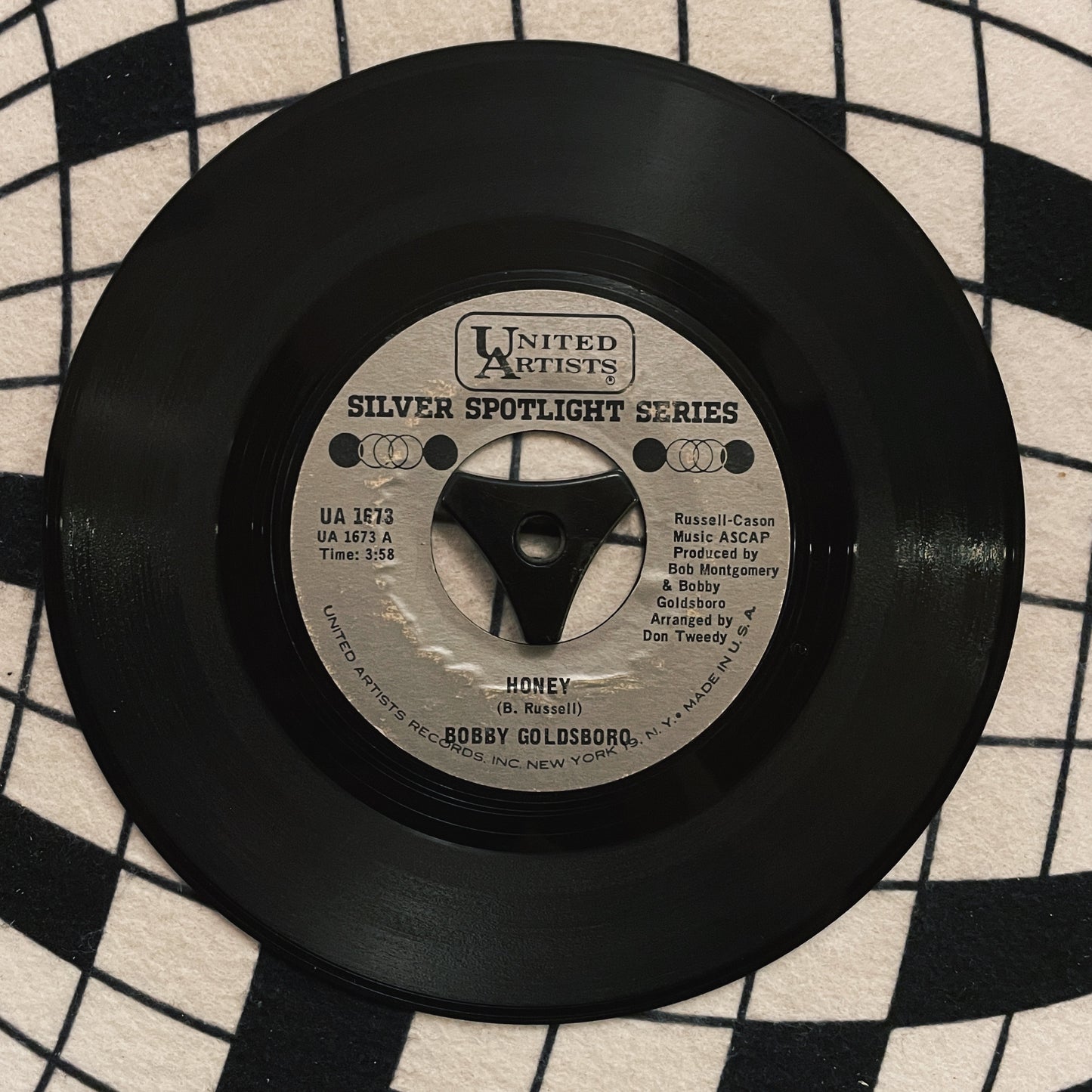 7¨| Bobby Goldsboro ‎– Honey / Danny