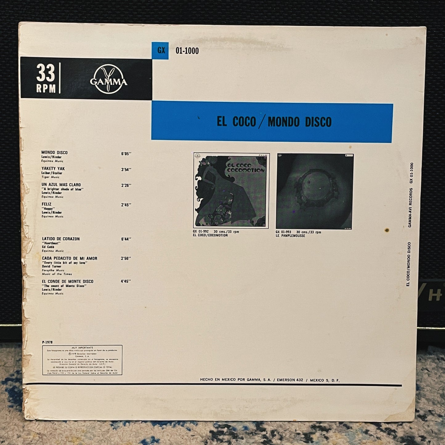 El Coco – Mondo Disco