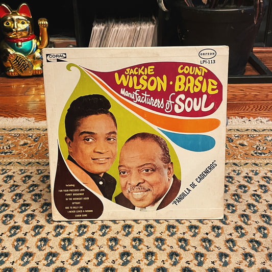 Jackie Wilson & Count Basie ‎– Manufacturers Of Soul