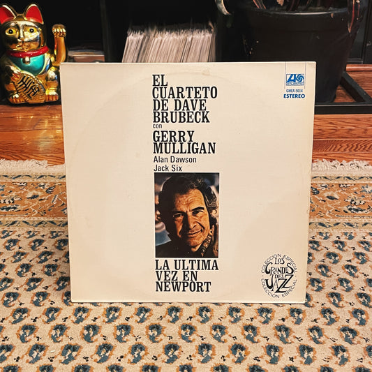 The Dave Brubeck Quartet Featuring Gerry Mulligan, Alan Dawson, Jack Six ‎– La última vez en Newport