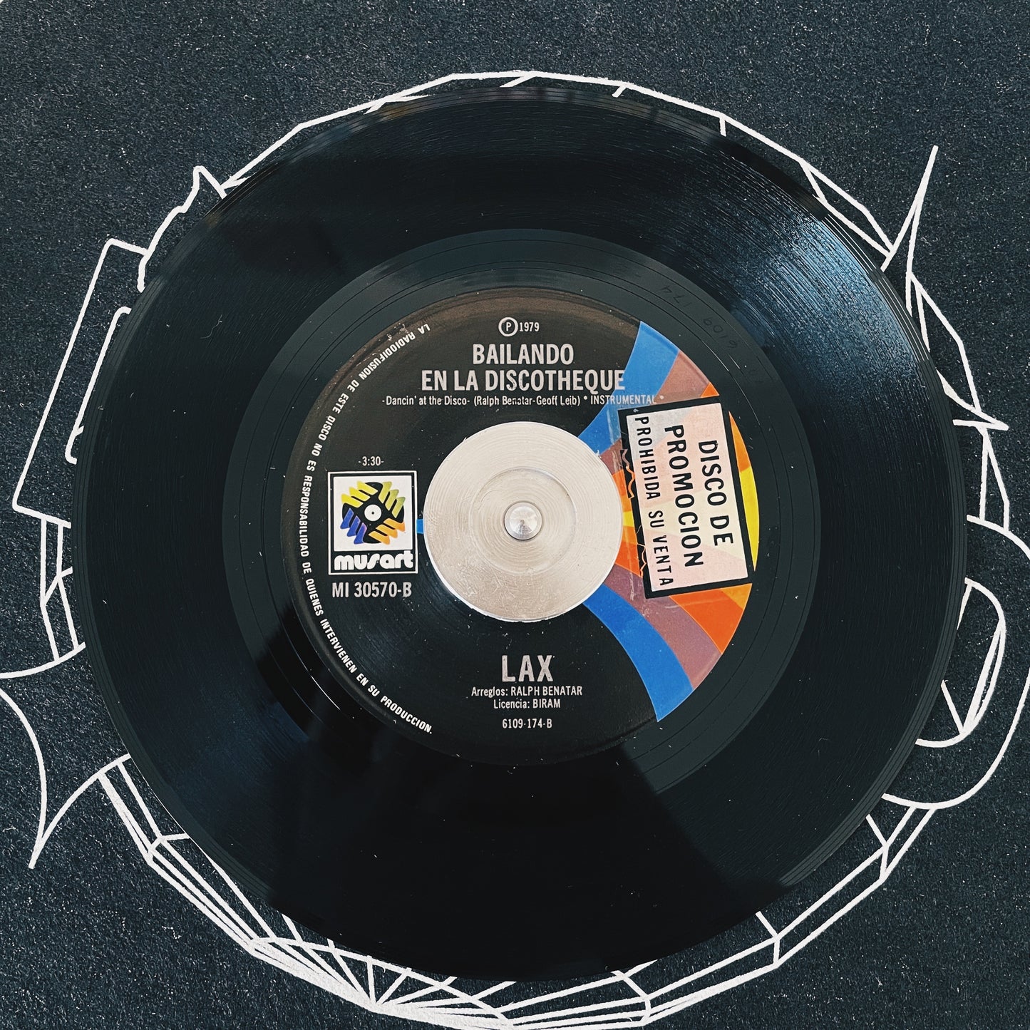 7¨| LAX ‎– Dancin' At The Disco = Bailando En La Discotheque