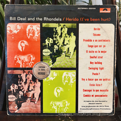 Bill Deal And The Rhondels ‎– Herido (I've Been Hurt)