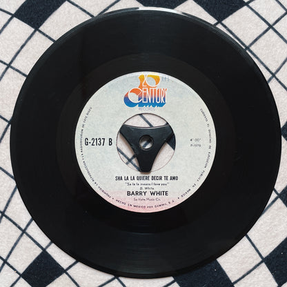 7¨| Barry White ‎– Just The Way You Are / Sha la la Means I Love You