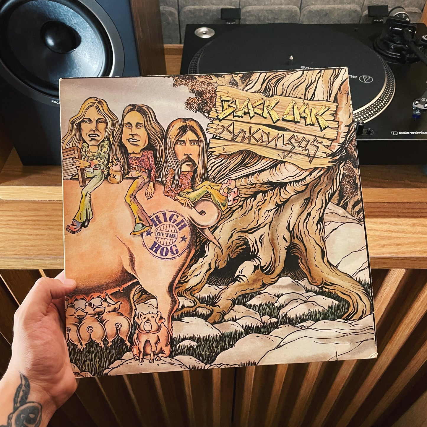 Black Oak Arkansas ‎– High On The Hog