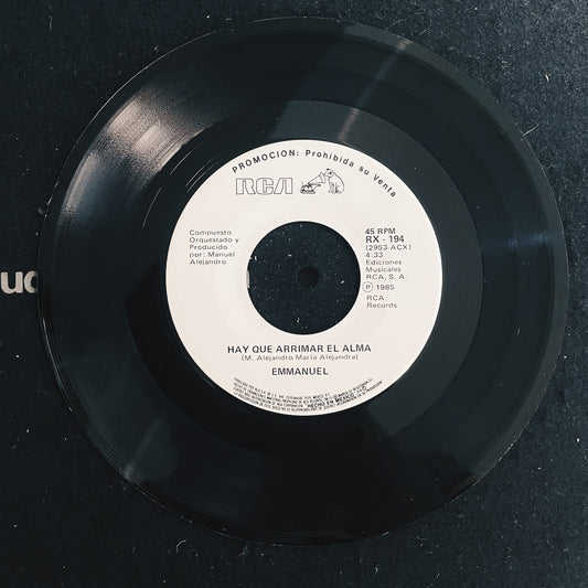 7¨| Emmanuel ‎– Hay Que Arrimar El Alma