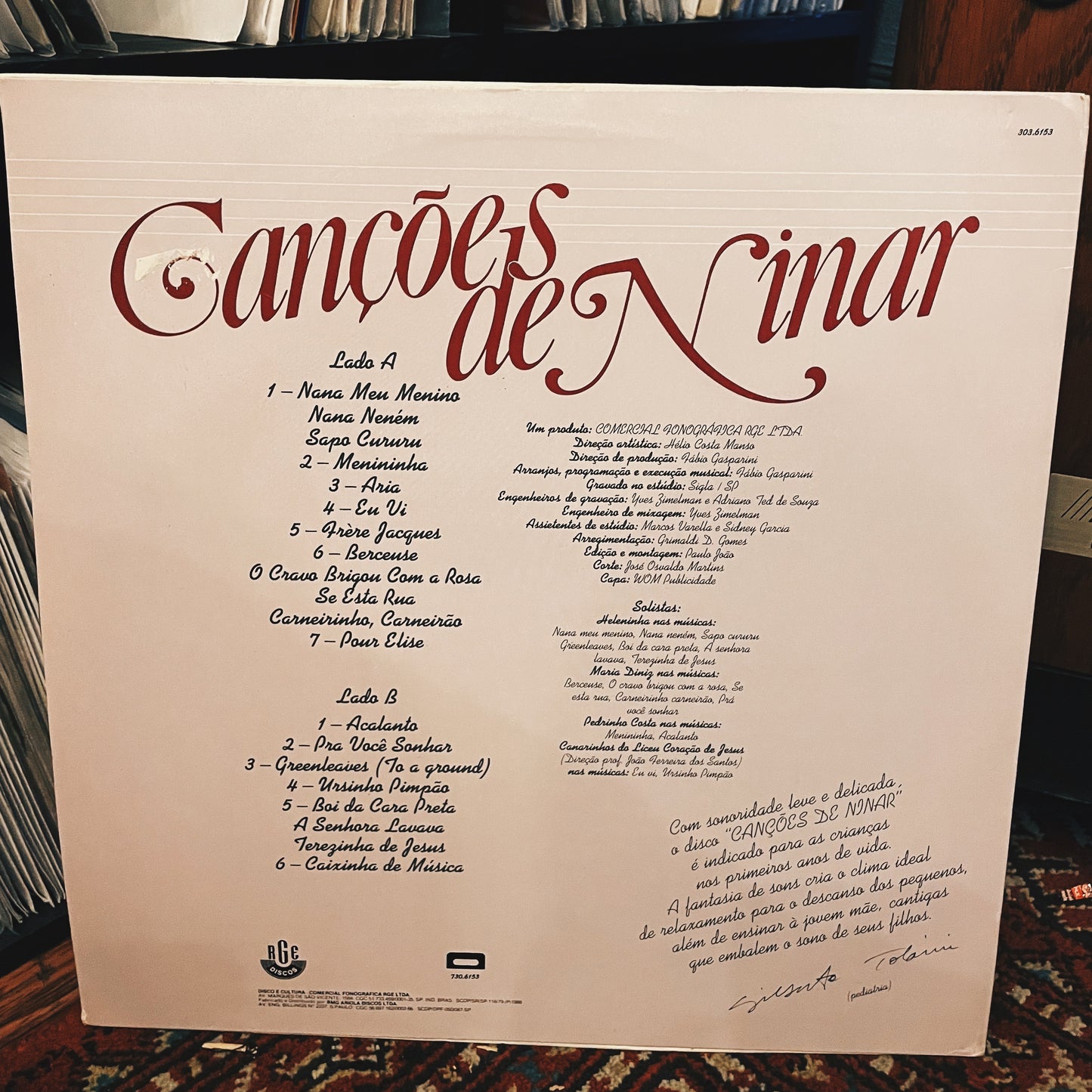 Cancoes de Ninar (Música Brasileña para niños)