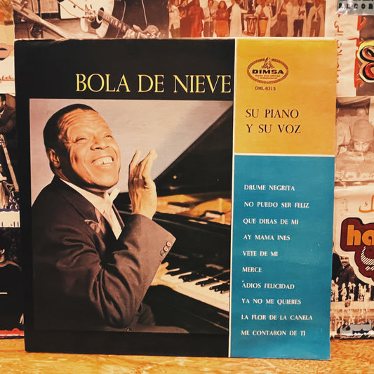 Bola De Nieve ‎– Su Piano Y Su Voz