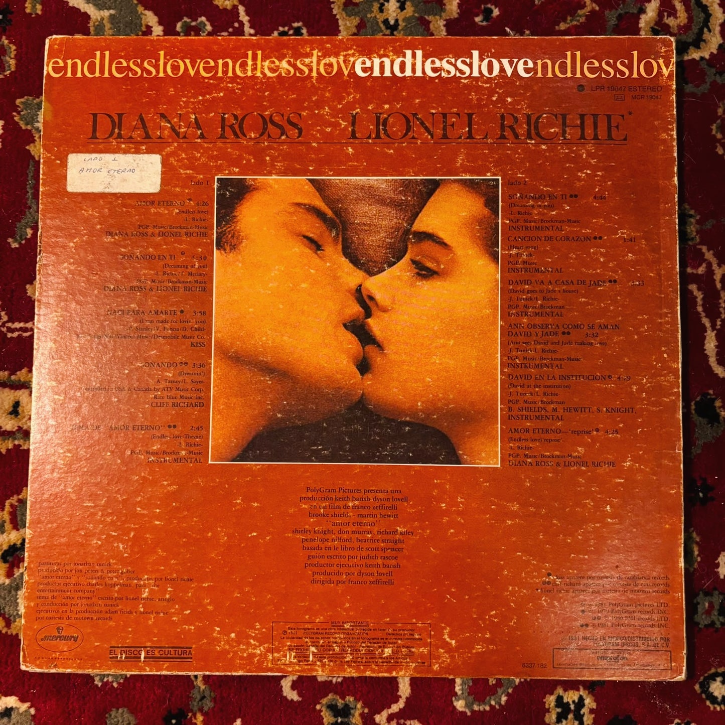 Endless Love - Soundtrack