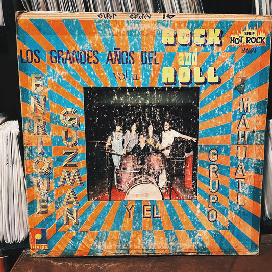 Enrique Guzmán Y El Grupo Nahuatl ‎– Los Grandes Años Del Rock And Roll Vol. II