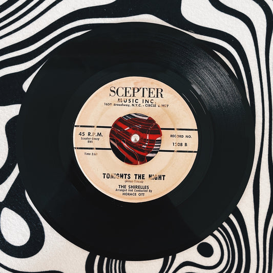 7¨| The Shirelles ‎– The Dance Is Over / Tonights The Night