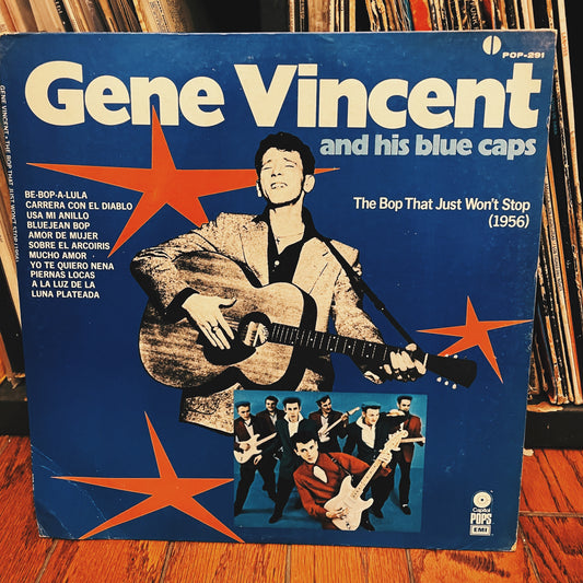 Gene Vincent And His Blue Caps ‎– The Bop That Just Won't Stop (1956)