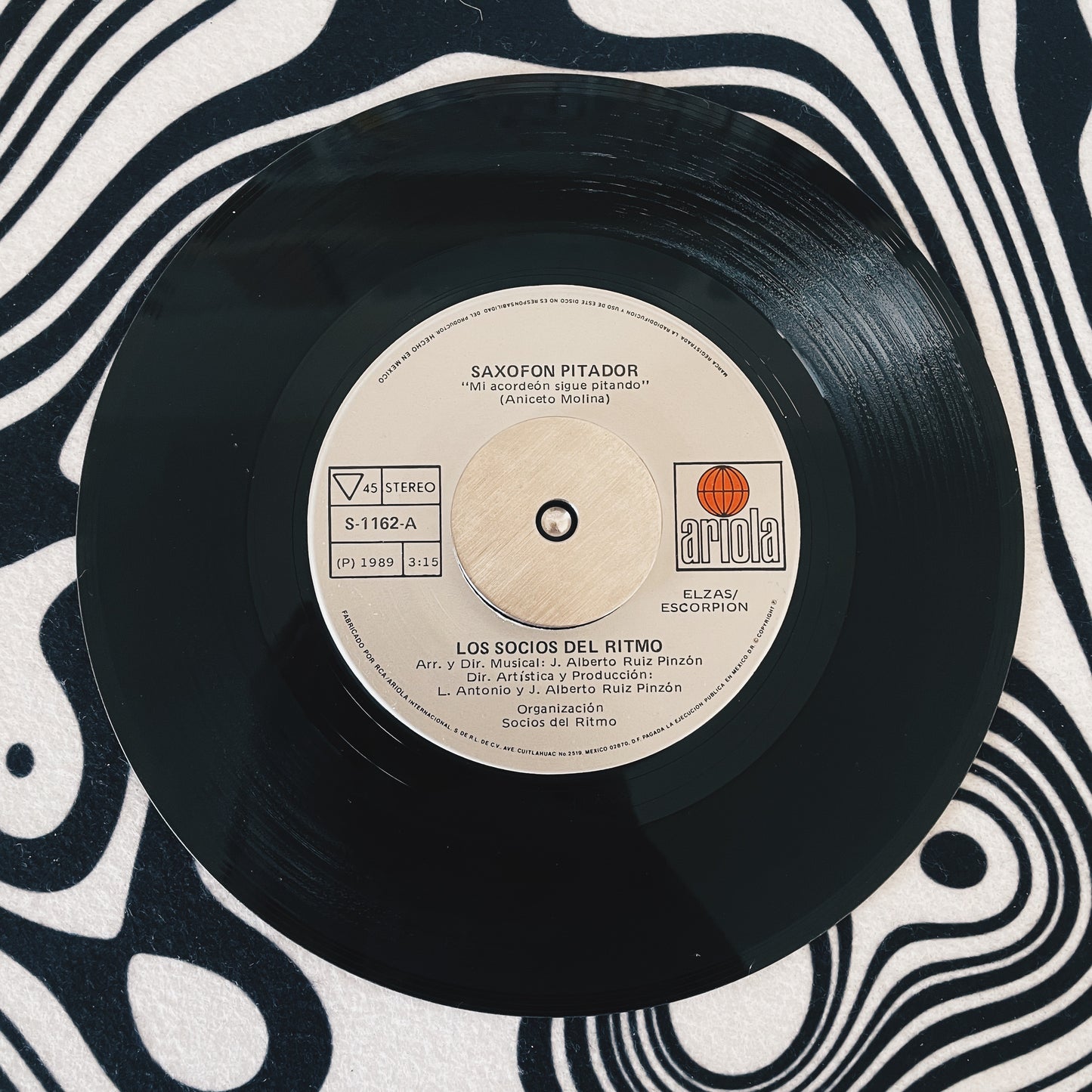 7¨| Los Socios del Ritmo ‎– Saxofon Pitador / ¿Quién apago la luz?