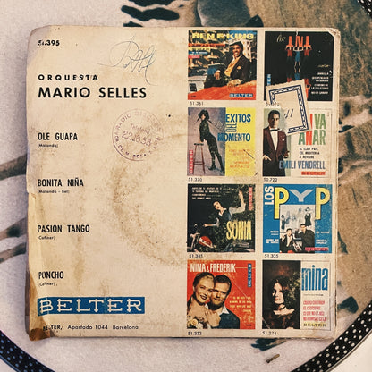 7¨ | Orquesta Mario Sellés ‎– Ole Guapa
