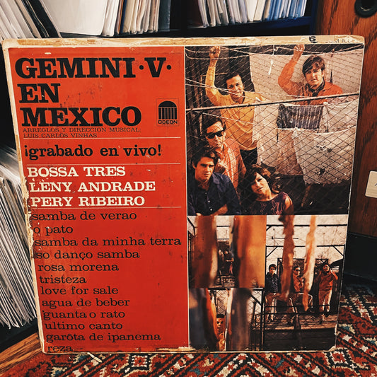 Bossa Tres,  Leny Andrade, Pery Ribeiro ‎– Gemini V En Mexico