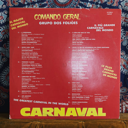 Grupo Dos Foliões ‎– Folia 78 Comando Geral