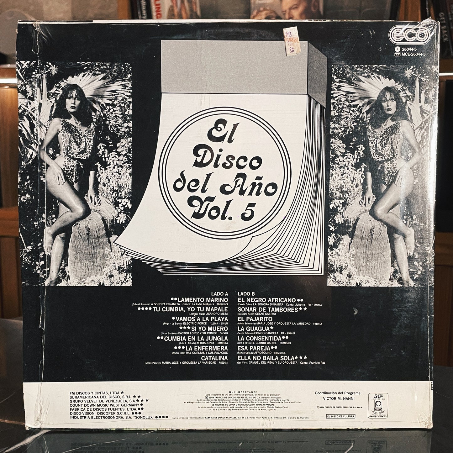 El Disco Del Año Vol. 5 Compilado de cumbia y salsa