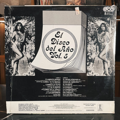 El Disco Del Año Vol. 5 Compilado de cumbia y salsa