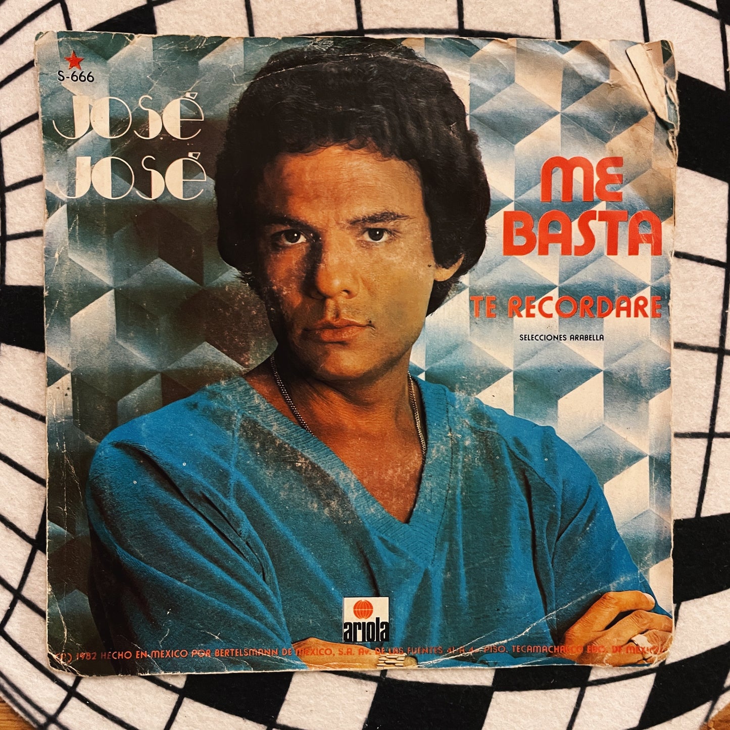 7¨| Jose Jose ‎– Me Basta / Te Recordare