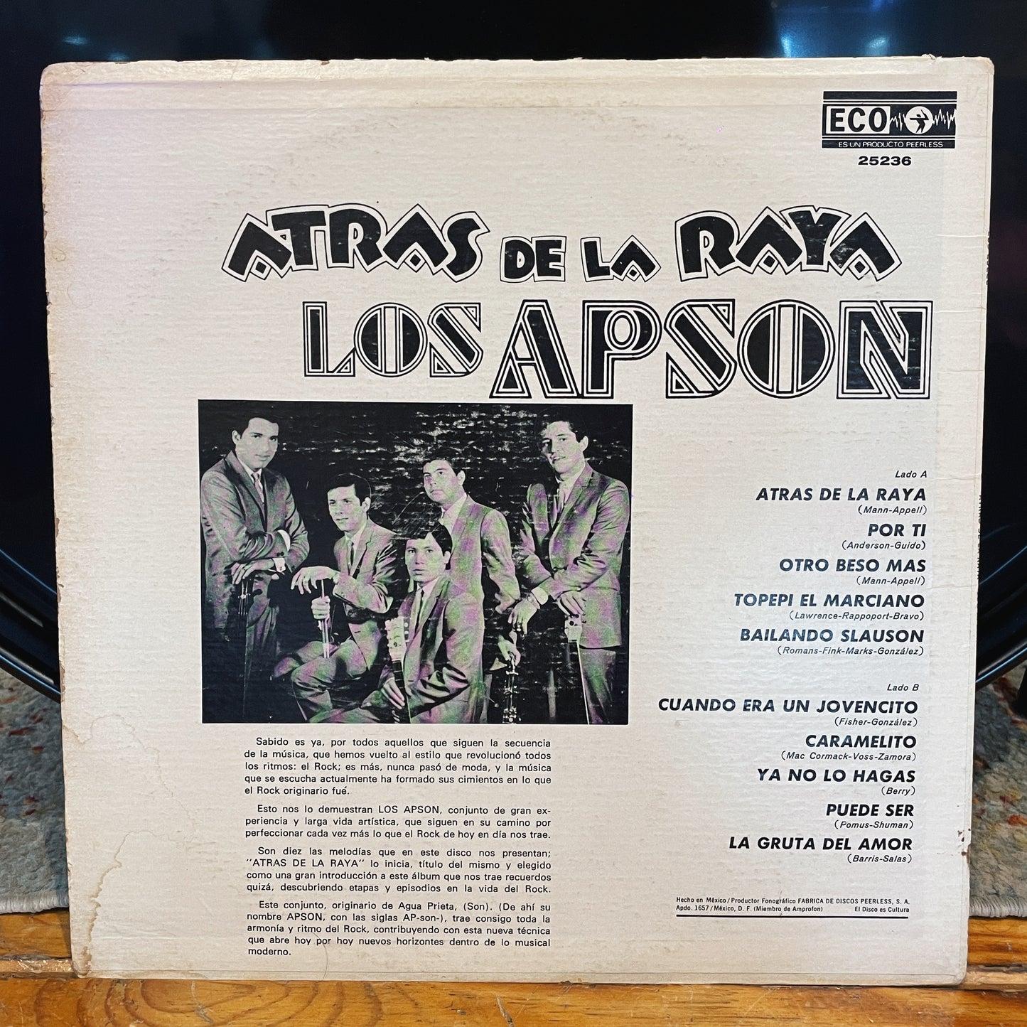 Los Apson – Atras De La Raya