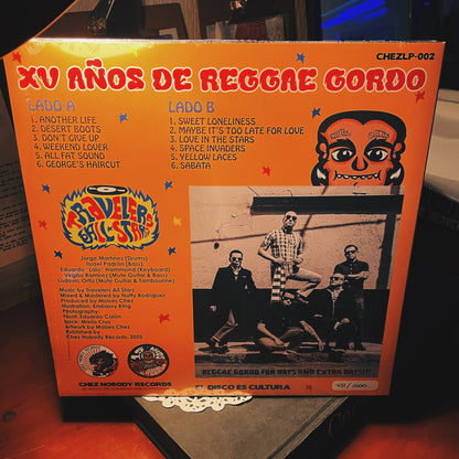 Travelers All Stars ‎– XV Años De Reggae Gordo