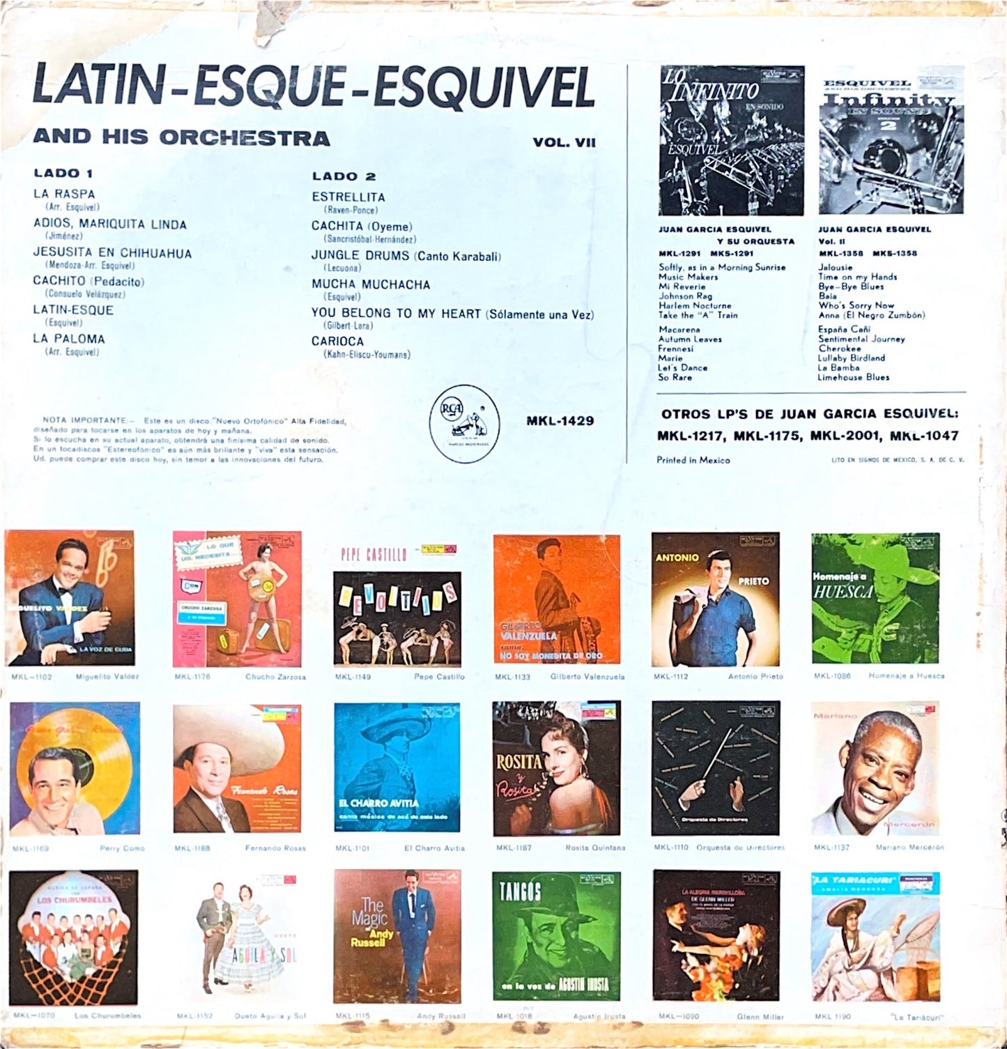 Latin - Esque - Esquivel And His Orchestra Vol. VII