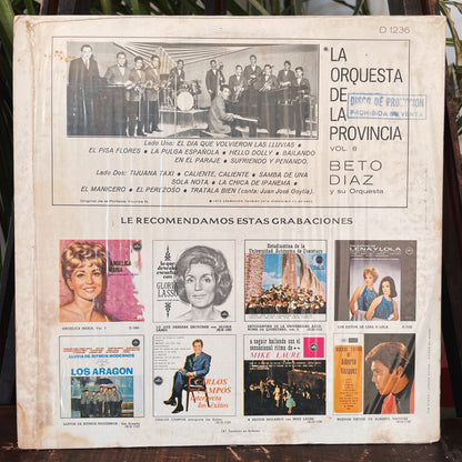 Beto Diaz ‎– La Orquestra De La Provincia Vol. 8