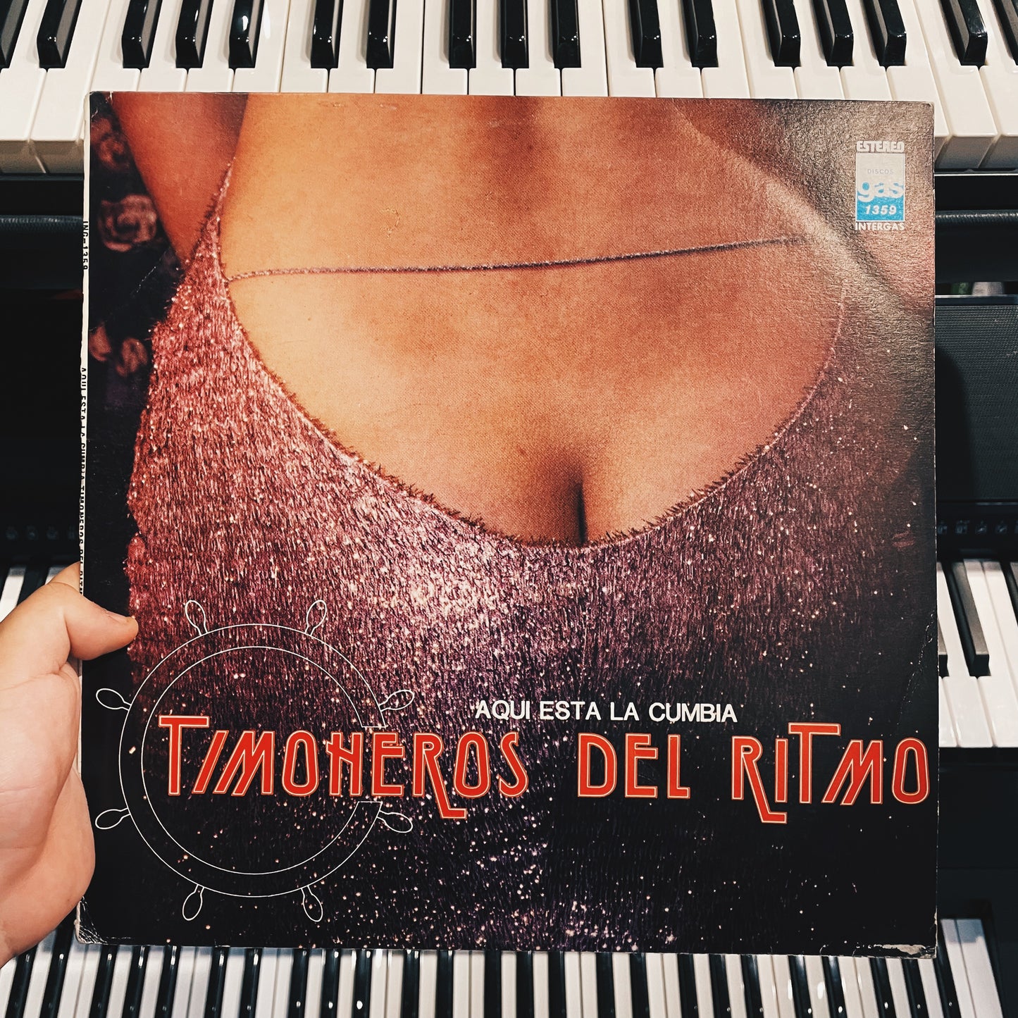 Timoneros Del Ritmo ‎– Aquí Está La Cumbia