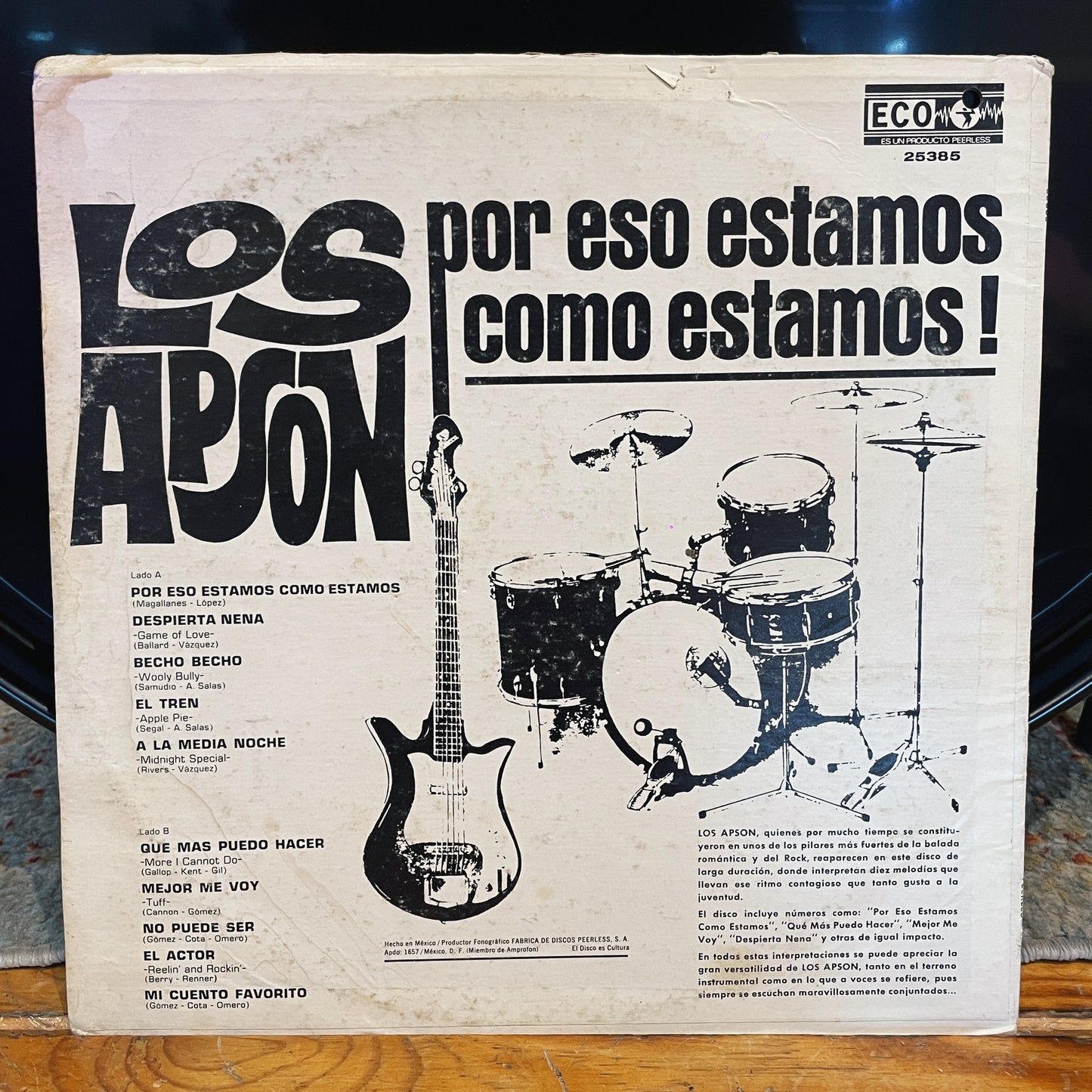 Los Apson ‎– Por Eso Estamos Como Estamos!