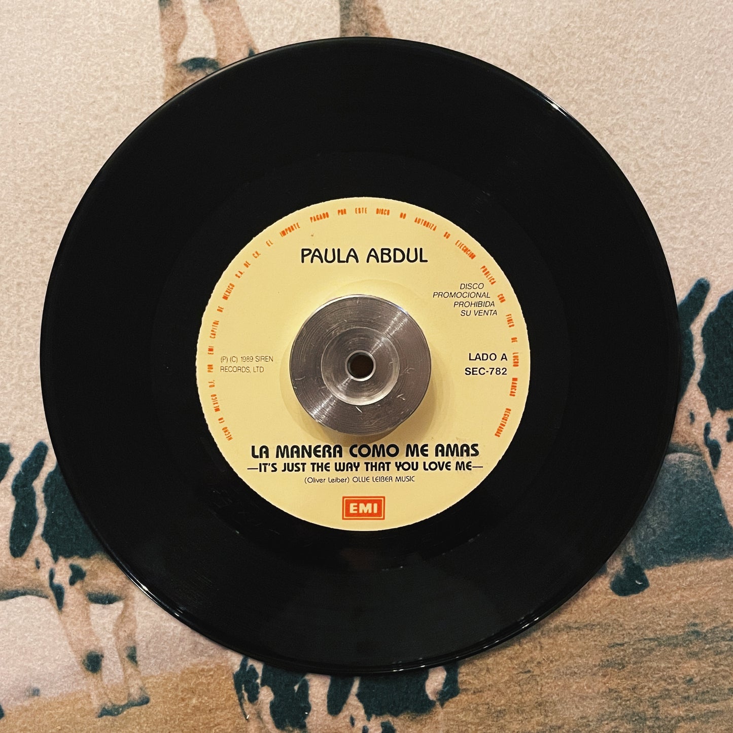 7¨| Paula Abdul ‎– La Manera Coml Me Amas = It’s Just The Way That You Love Me
