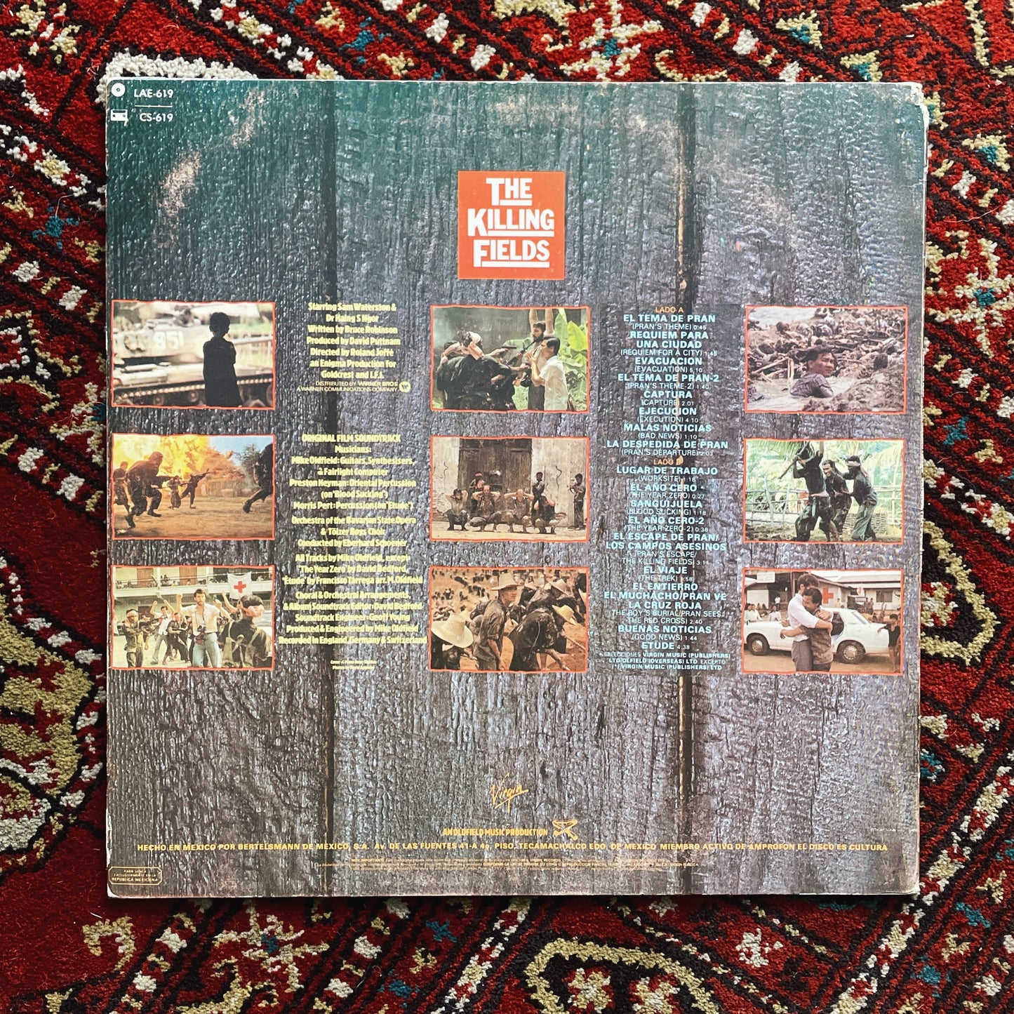 Mike Oldfield ‎– The Killing Fields (Original Film Soundtrack)
