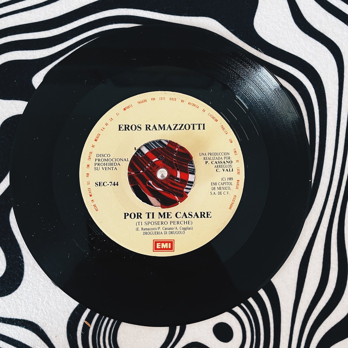 7¨| Eros Ramazzotti ‎– Por Ti Me Casare