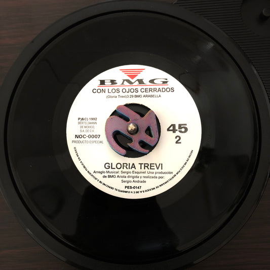 7¨| Gloria Trevi ‎– Con Los Ojos Cerrados