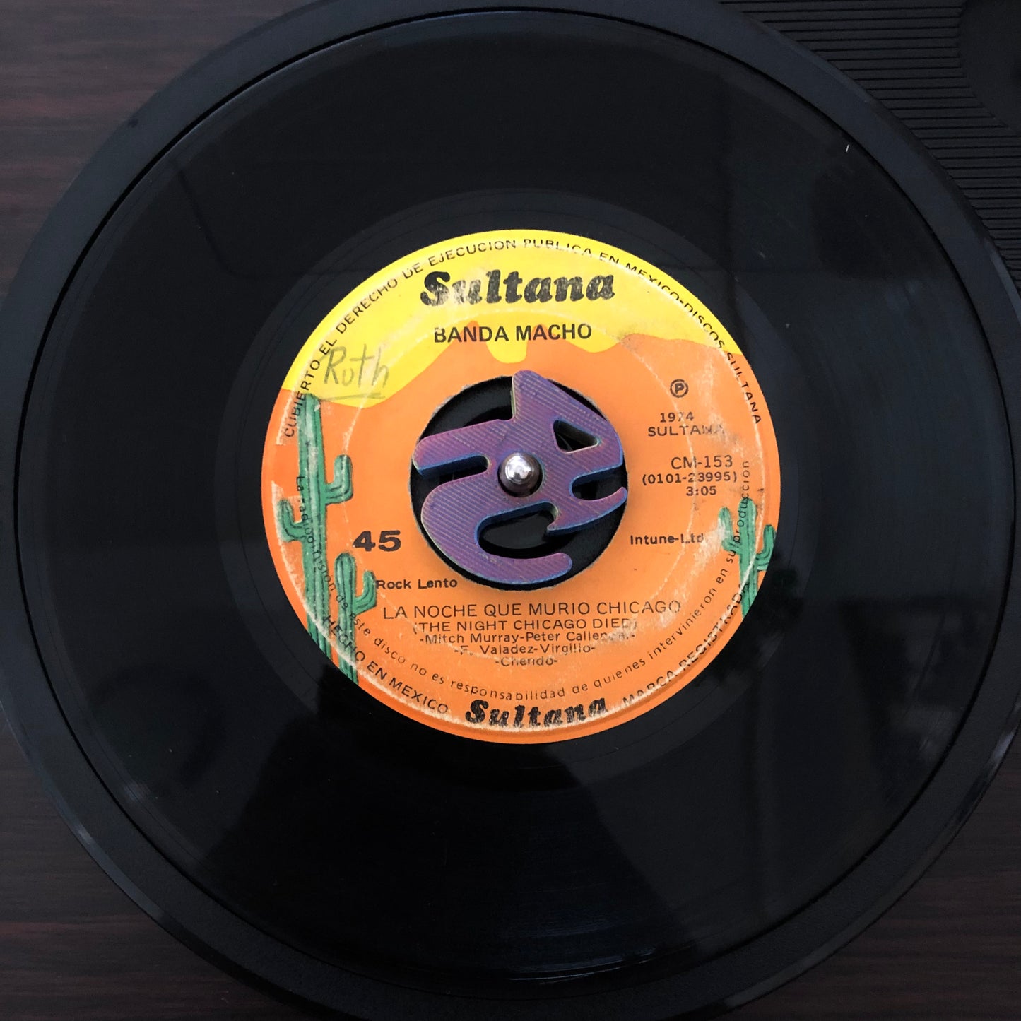 7¨| Banda Macho ‎– La Noche Que Murio Chicago / Ciudadano Del Mundo