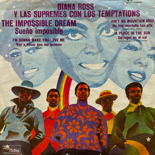 7¨| Diana Ross Y Las Supremes Con Los Temptations ‎– The Impossible Dream