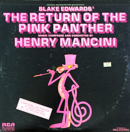 Henry Mancini ‎– Blake Edwards' The Return Of The Pink Panther