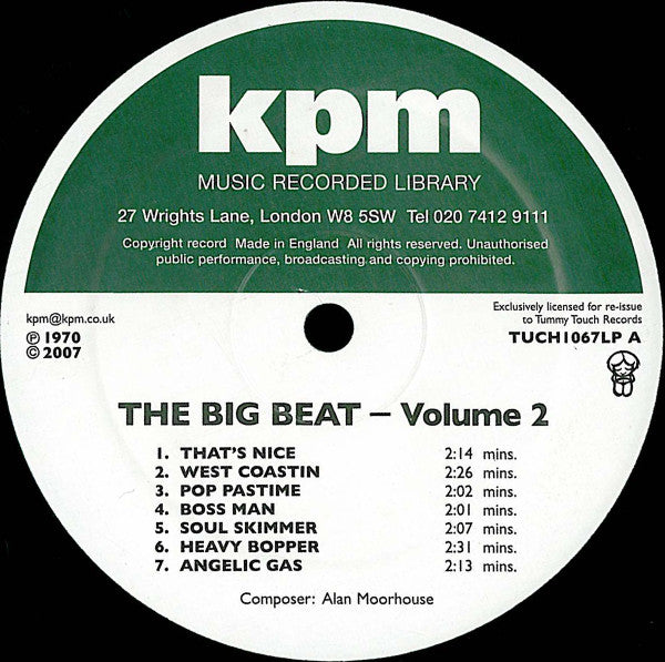 Alan Moorhouse ‎– The Big Beat - Volume 2