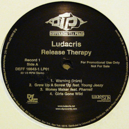 Ludacris ‎– Release Therapy