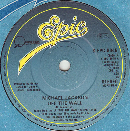 7¨| Michael Jackson – Off The Wall