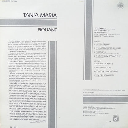 Tania Maria ‎– Piquant