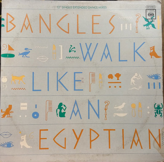 Bangles ‎– Walk Like An Egyptian = Camina Como Egipcio