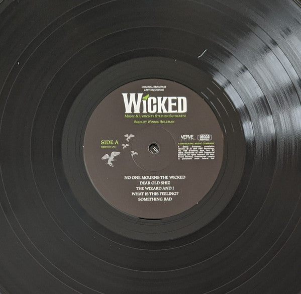 Stephen Schwartz ‎– Wicked (Original Broadway Cast Recording) 15 Aniversario