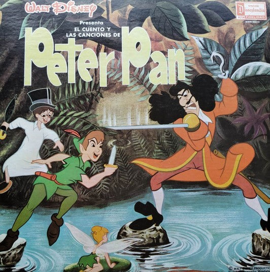 Walt Disney ‎– El Cuento Y Las Canciones De Peter Pan